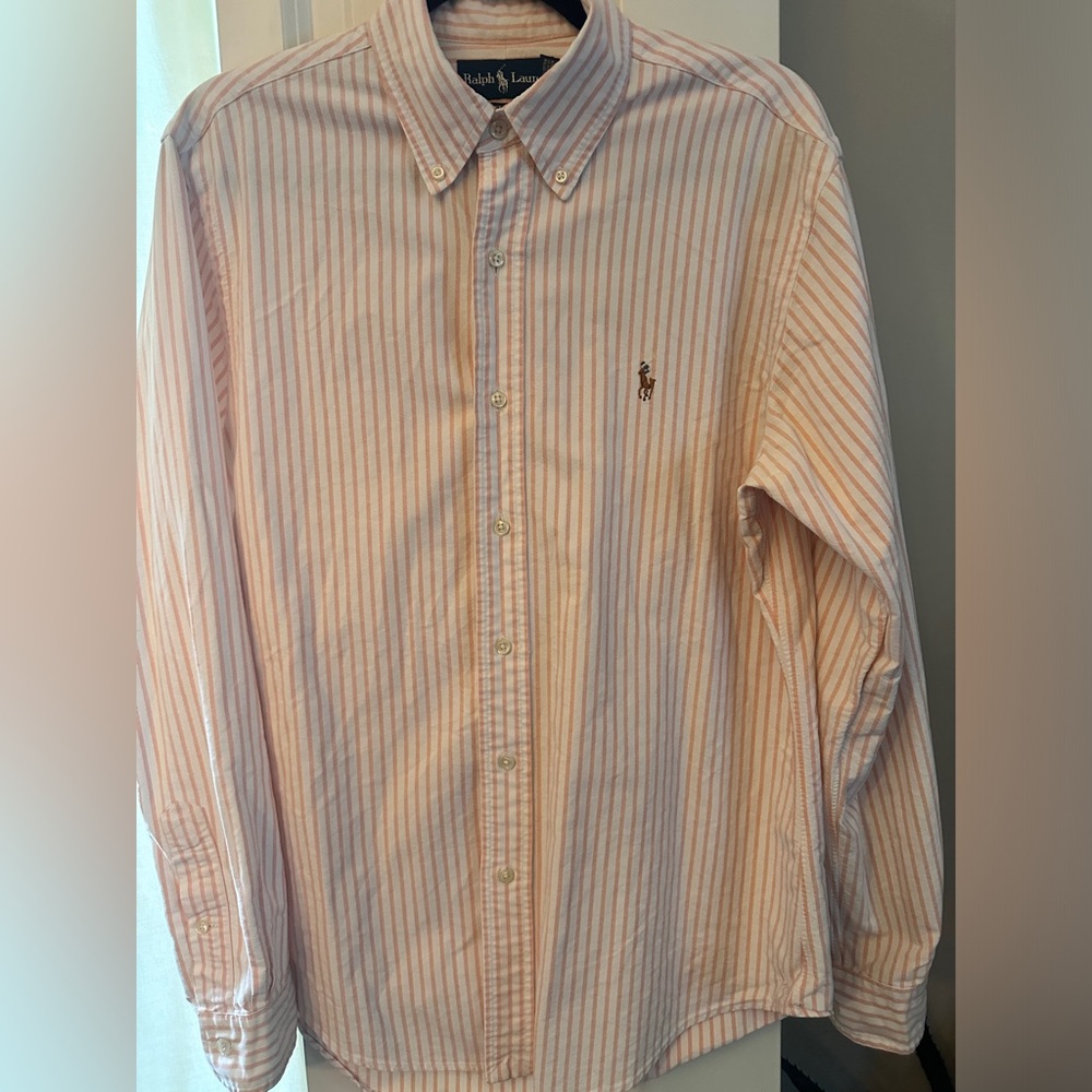 Men’s Polo Ralph Lauren custom fit button down-Med